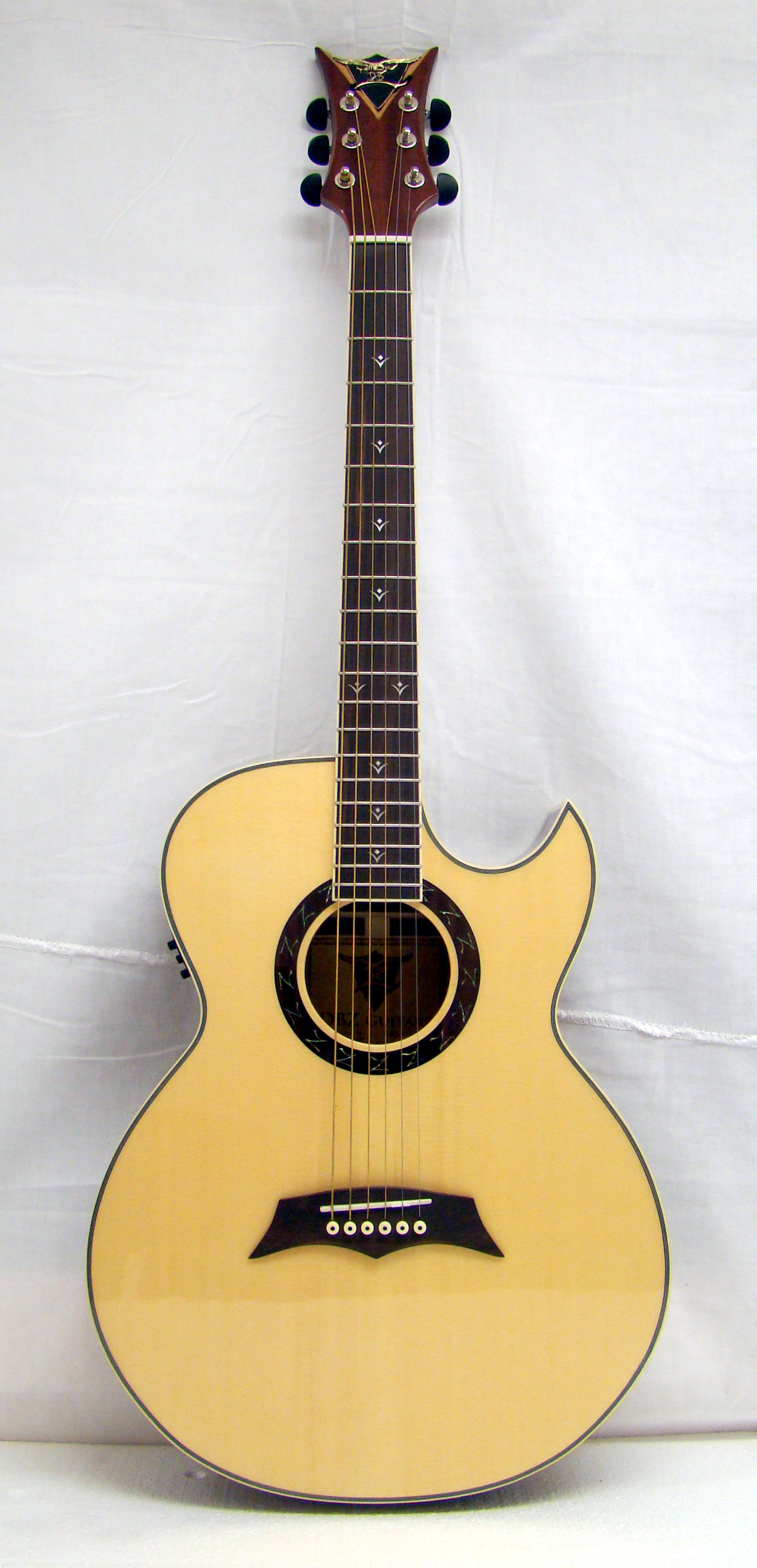 NEW DBZ Tuscan SM Natural Acoustic Electric Guitar   XLR  