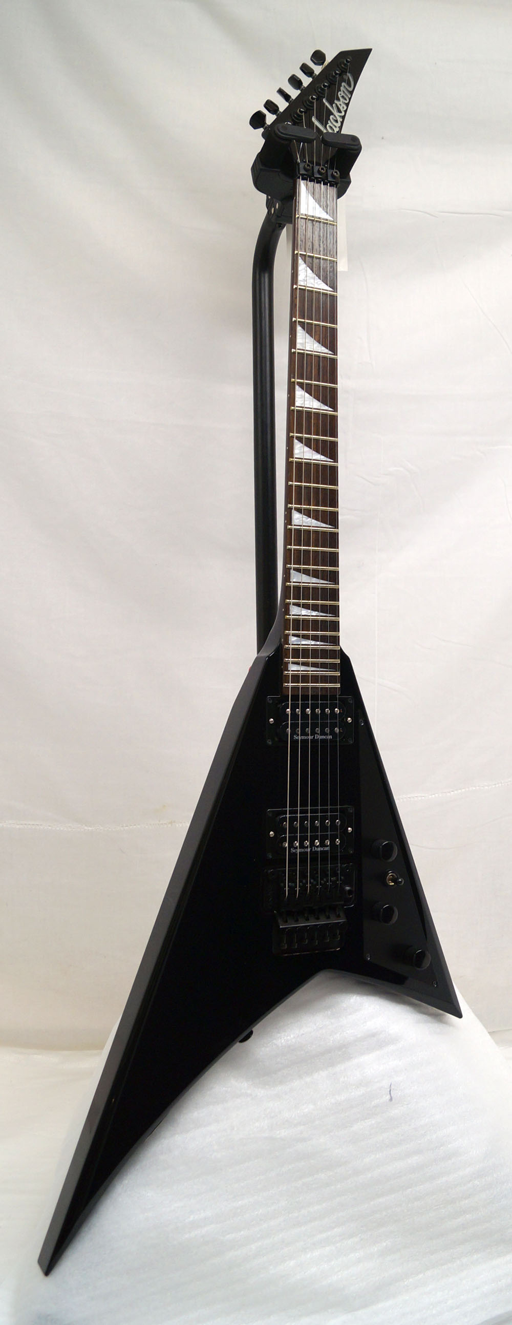 New Old Stock Jackson RR5FR Black Rhoads Electric Guitar w HSC